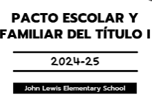 Pacto escolar del Título I 2024-25